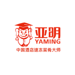 亚明食品logo